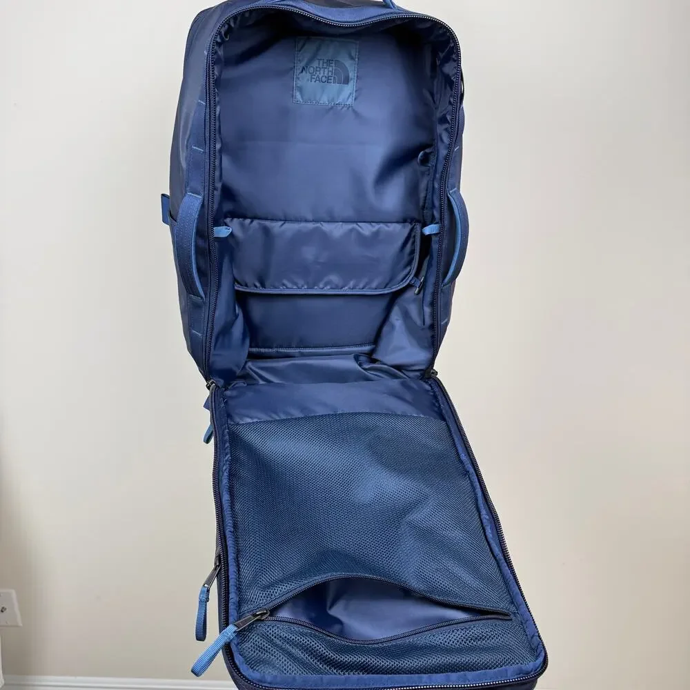 The North Face Backpack Navy Blue Laptop Travel School Commuter Techwear